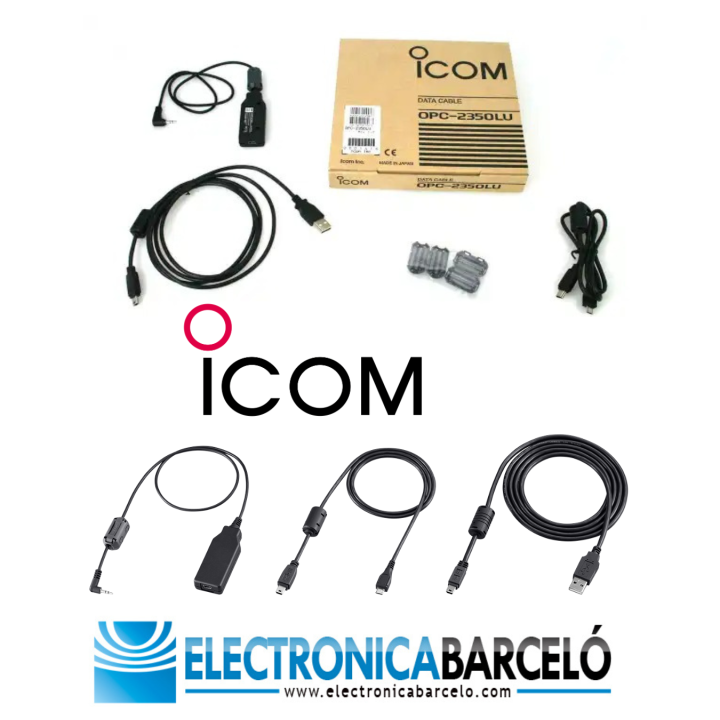 ICOM OPC-2350LU Cable Datos USB. Androic, PC para IC-9700, IC-7100 etc