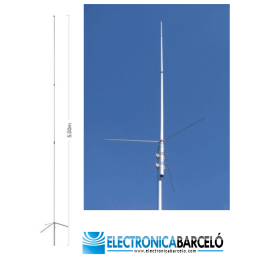DIAMOND X7000 ANTENA BASE TRIBANDA, 144/430/1200 MHZ. 7 M.