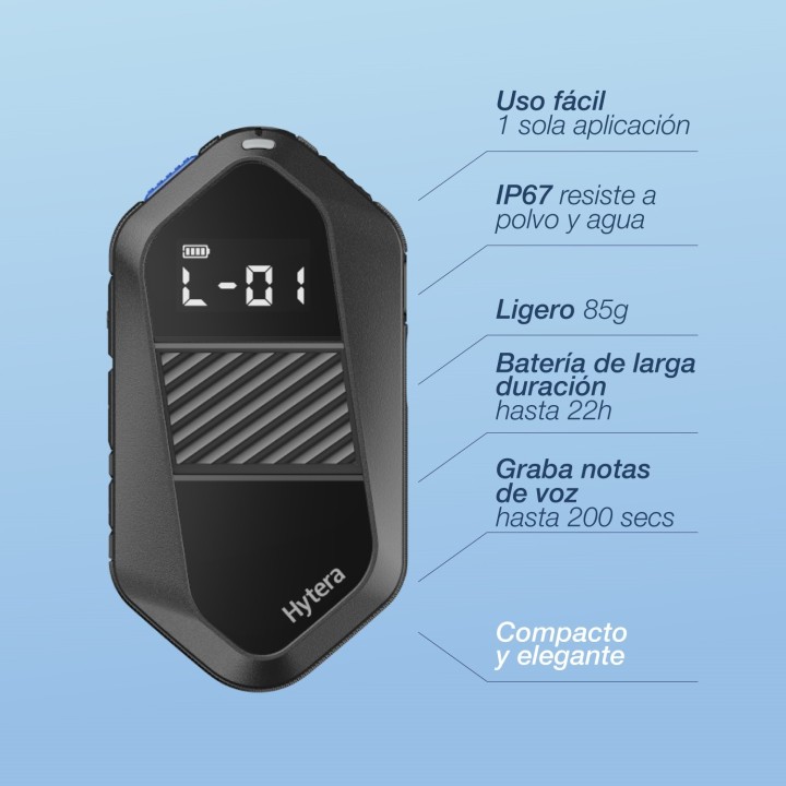 Hytera S1e LF Walkie-talkie PMR446 mini