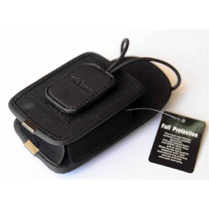 FA-213-S - Funda universal con clip en tejido cordura y color negro. Tamaño pequeño.