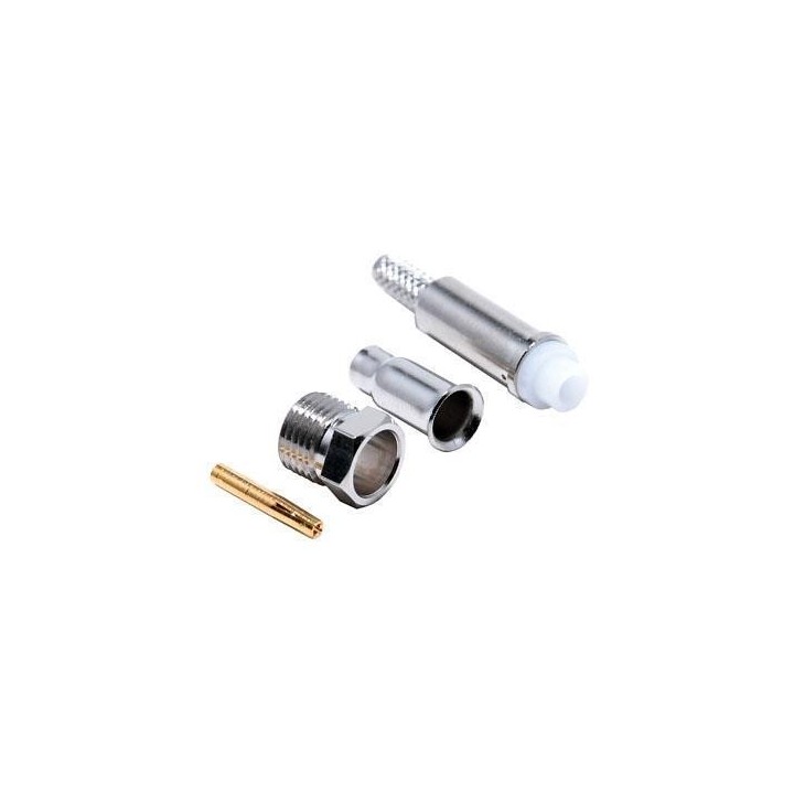 FME-RG-174-H - CONECTOR FME HEMBRA PARA RG-174. VERSIÓN CRIMPAR.