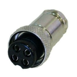 MT-10794 - Conector micrófono aéreo hembra 4 Pin.
