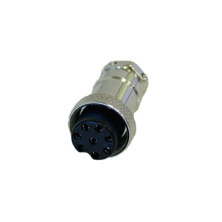 MT-10798 - Conector micrófono aéreo hembra 8 Pin.