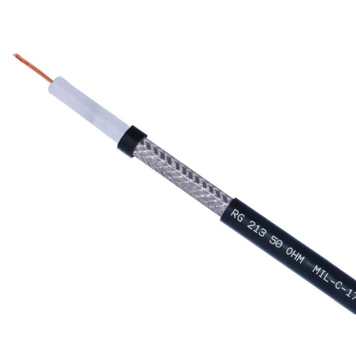 RG-213 - CABLE COAXIAL RG-213. BOBINA DE 100 MTS  -  DIAM. 10,3 MM.