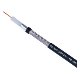 RG-213-ESP - CABLE COAXIAL RG-213. DOBLE APANTALLAMIENTO ESTAÑADO. DIAM. 10,3 MM