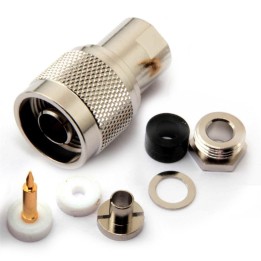 N-155-TA  Conector N macho para H-155 y similares. Versión económica.
