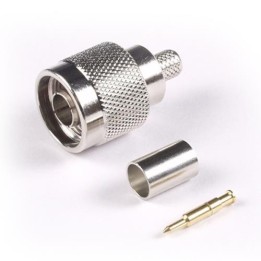 NM5D-SFA - CONECTOR N MACHO CRIMPAR PARA CABLE 5D-SFA.