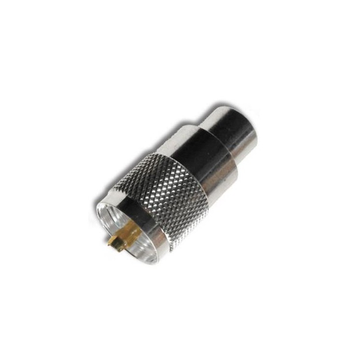 PLM5D-SFA - CONECTOR PL MACHO PARA CABLE 5D-SFA.