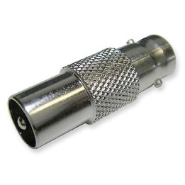 MT-2132 - ADAPTADOR SISTEMA PAL MACHO / BNC HEMBRA
