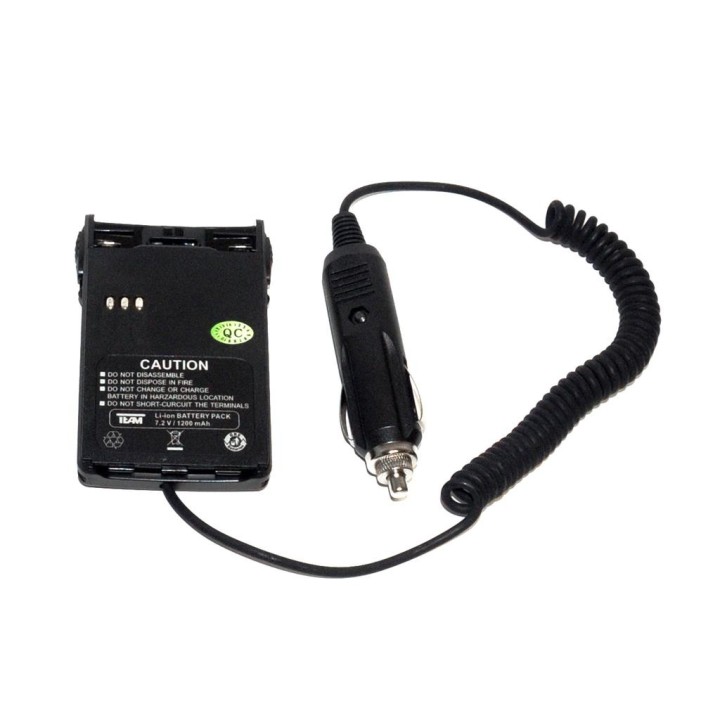 PR-2231 - ALIMENTADOR DE BATERÍA CON TOMA DE MECHERO PARA VEHÍCULO PARA TECOM-FM / TECOM-PRO