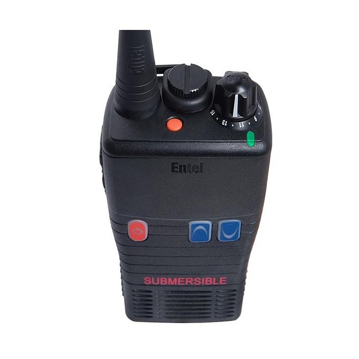 HT446E - TRANSCEPTOR PORTÁTIL SUMERGIBLE PMR 446 ENTEL HT446E. IP-68