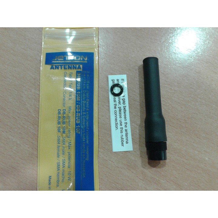 ANTENA DOBLE BANDA CONECTOR SMA MACHO 7 CMS SUPER FLEXIBLE