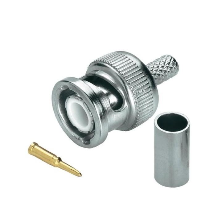 MT-9901 - CONECTOR BNC MACHO PARA RG-58 Y SIMILARES.