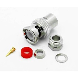 MT-2021-A - CONECTOR BNC MACHO ROSCA PARA RG-58 Y SIMILARES.