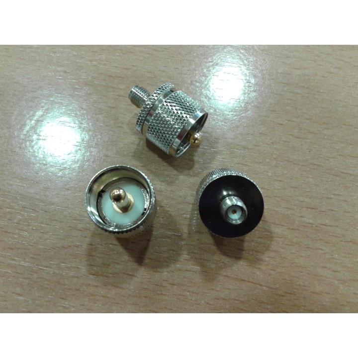 ADAPTADOR PL MACHO A SMA HEMBRA CALIDAD