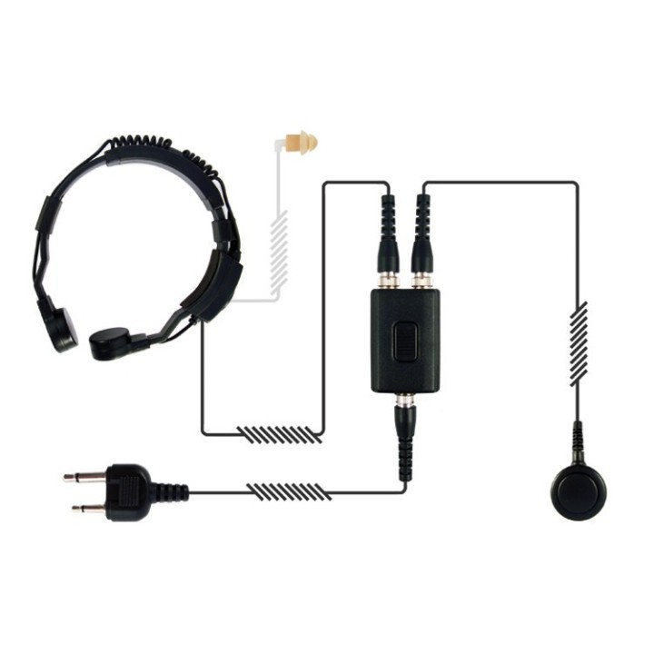 LARINGOFONO JETFON varios walkies EM01-PT10 / 0471