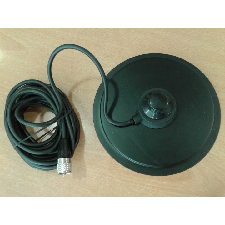 MAG-190-PL - BASE MAGNÉTICA DIÁMETRO 19 CM., CONECTOR PL.