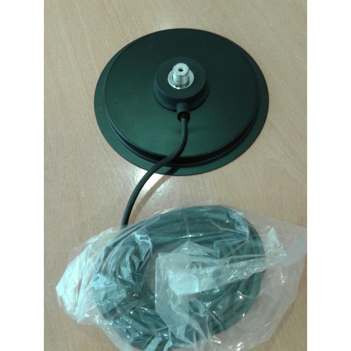 MAG-190-PL - BASE MAGNÉTICA DIÁMETRO 19 CM., CONECTOR PL.