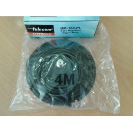 BM-160-PL - BASE MAGNÉTICA DE 16 CM. DE DIÁMETRO, EXTRAPLANA, BASE DE CAUCHO.