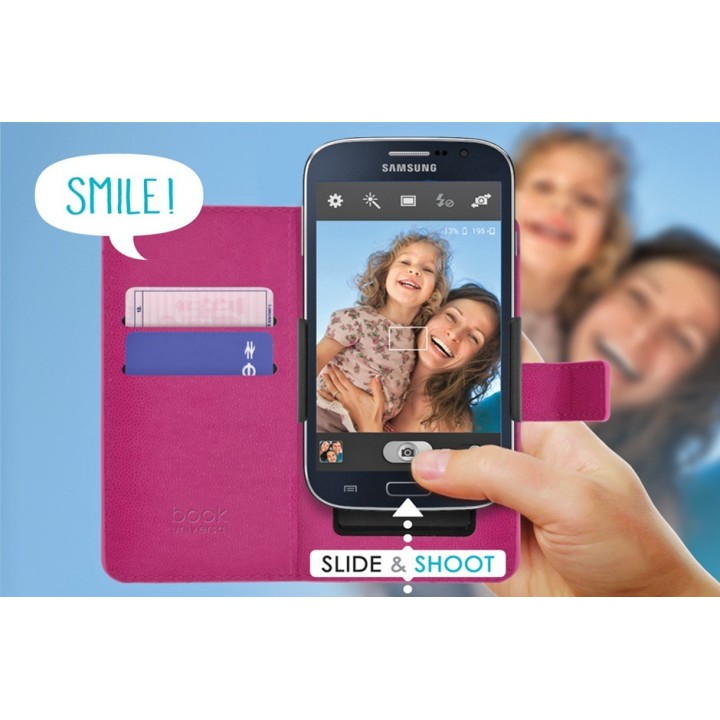 FUNDA UNIVERSAL de LIBRO para smartphones de hasta 6 Pulgadas