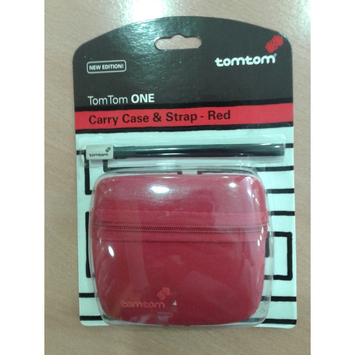TomTom Funda para TomTomOne ROJA - FUNDA UNIVERSAL GPS