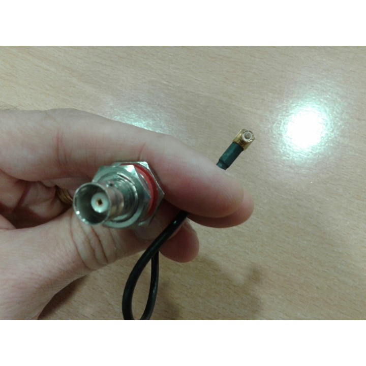 Adaptador toma antena MCX a BNC
