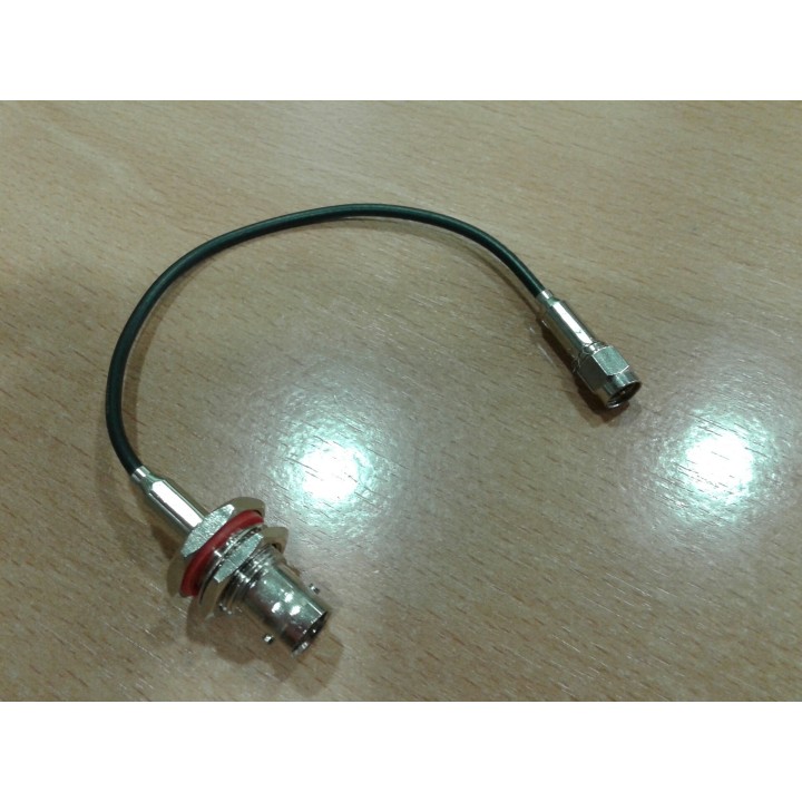 CABLE LATIGUILLO ADAPTADOR SMA MACHO A BNC HEMBRA