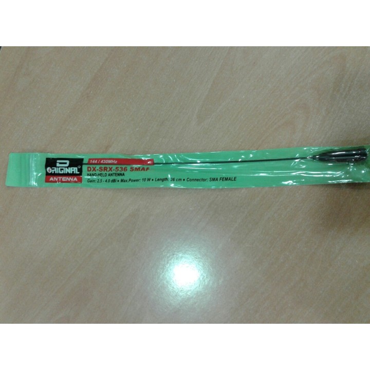 DX-SRX-536-SMAF - ANTENA 144/430 MHZ. EXTRAFLEXIBLE
