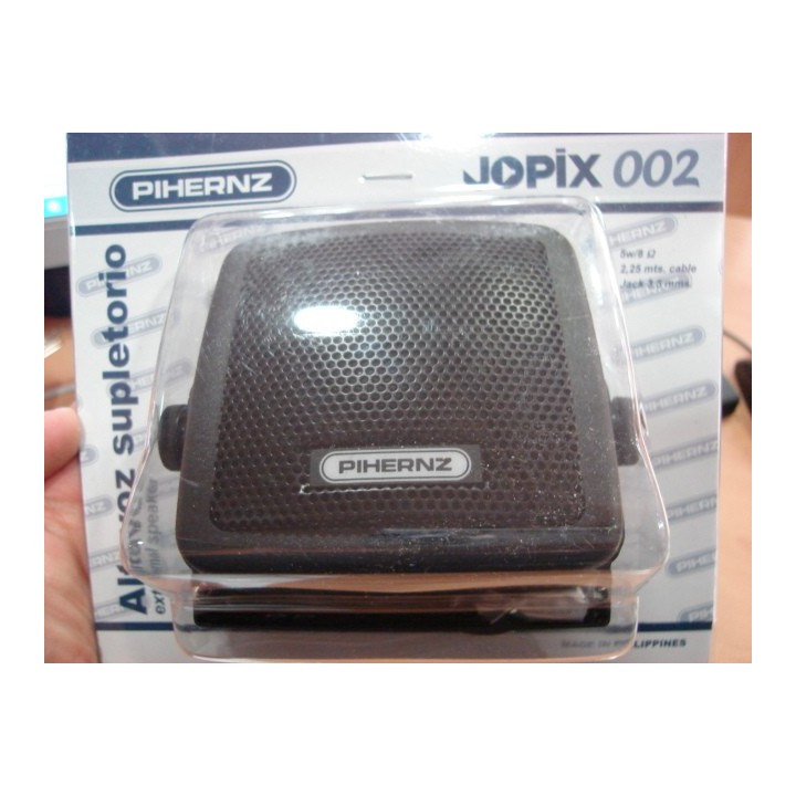 ALTAVOZ EXTERIOR JOPIX 002 para emisora - NEGRO