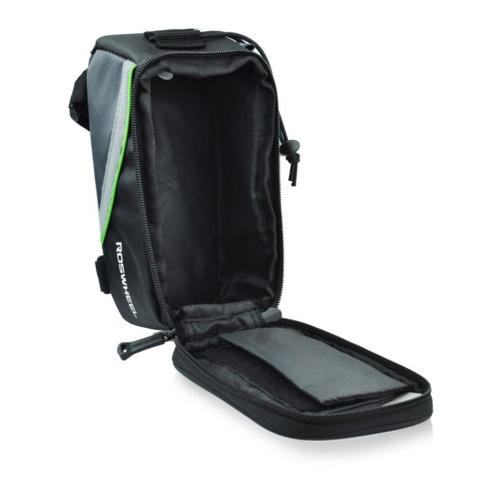 Bolsa para móvil para bici - Roswheel 5,5" - negro-gris