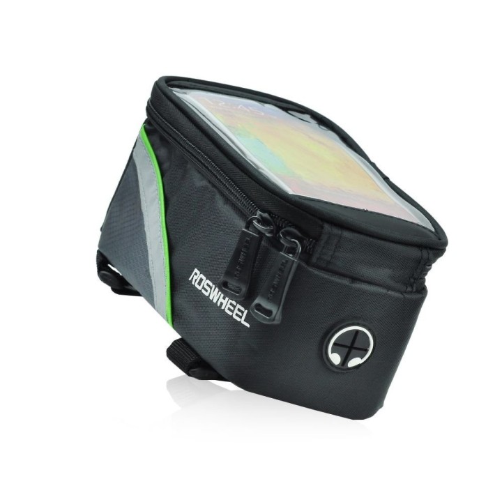 Bolsa para móvil para bici - Roswheel 5,5" - negro-gris