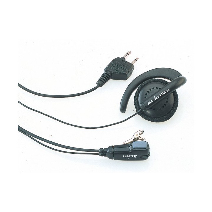 MIDLAND MA-24L Auricular y micrófono VOX/PTT (Kenwood)
