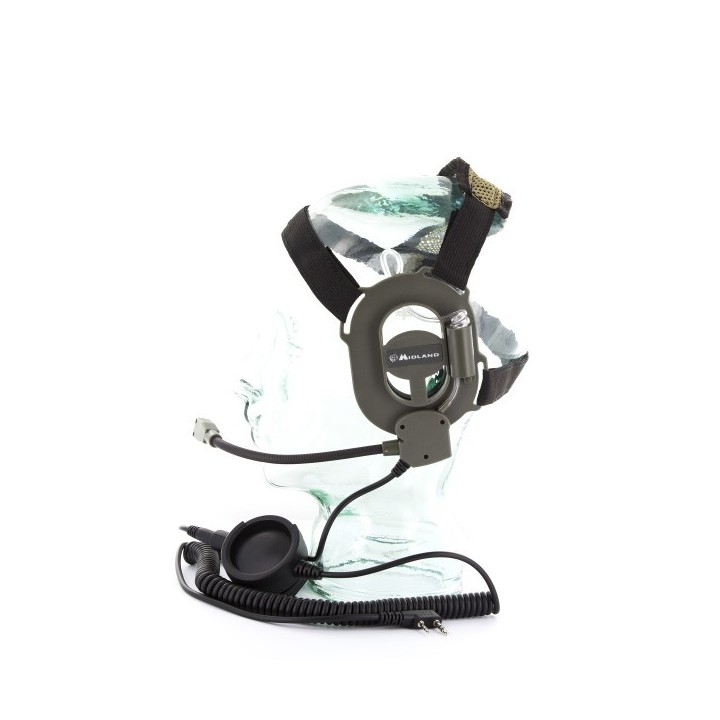 MIDLAND Bow M- EVO K  Micro auricular para Air Soft/ Paintball. Conector Kenwood.