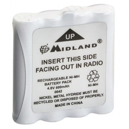 MIDLAND PB-G6/G8 Bateria NiMh 800 mAh para M99, G6, G8 y G8E BT