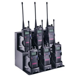 CSBHT - CARGADOR RÁPIDO MÚLTIPLE (6 UNIDADES) PARA WALKIES ENTEL SERIE HT