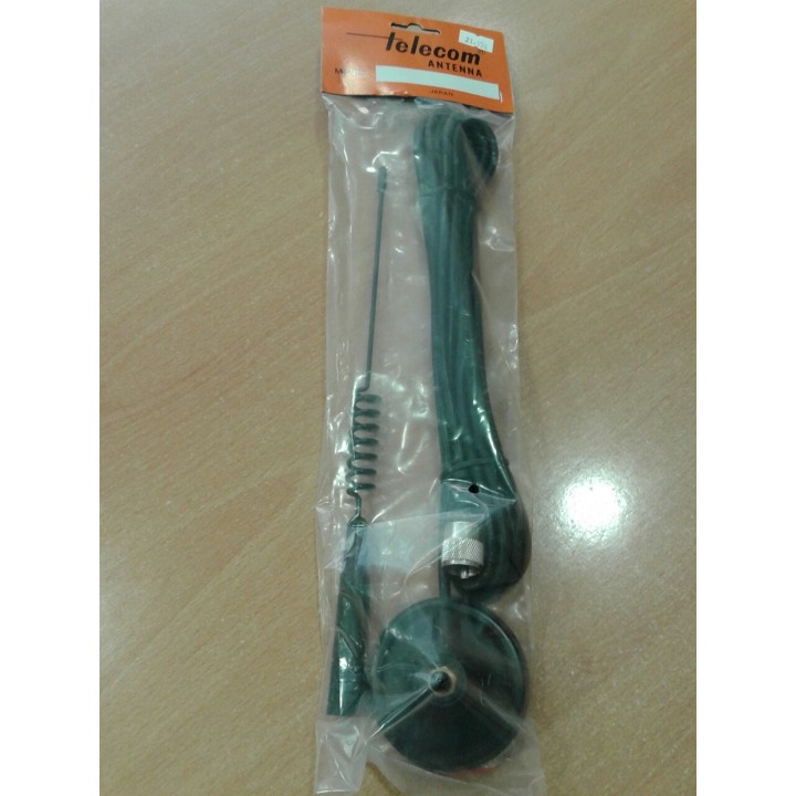IDEA-33-E - ANTENA MÓVIL CB, CON BASE MAGNÉTICA Y CABLE RG-58.