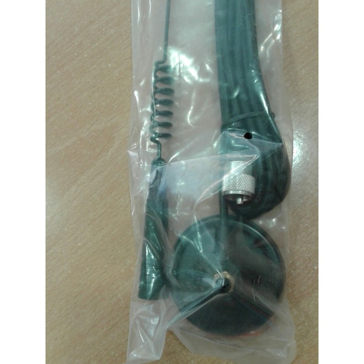 IDEA-33-E - ANTENA MÓVIL CB, CON BASE MAGNÉTICA Y CABLE RG-58.
