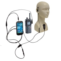 WTM-STP8000 - MICROAURICULAR MIXTO PARA SEPURA STP8000 / SMARTPHONE