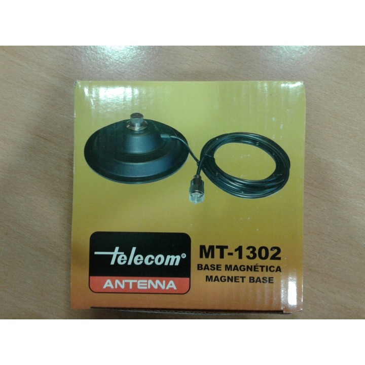 MT-1302 - BASE MAGNÉTICA DE 12 CM., TIPO PL + CABLE.