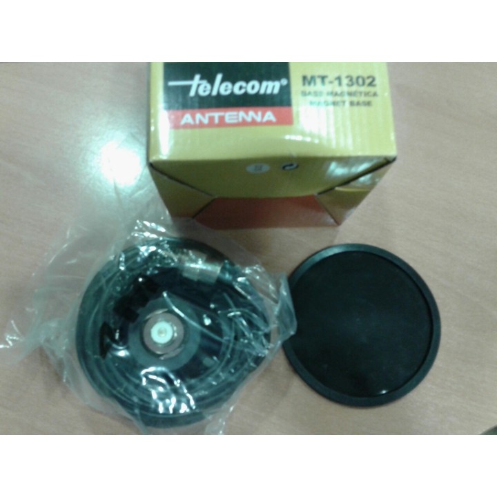MT-1302 - BASE MAGNÉTICA DE 12 CM., TIPO PL + CABLE.