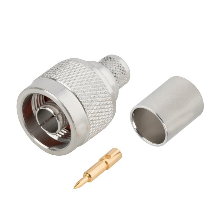 N 21-CR - CONECTOR N MACHO PARA ECOFLEX 10.