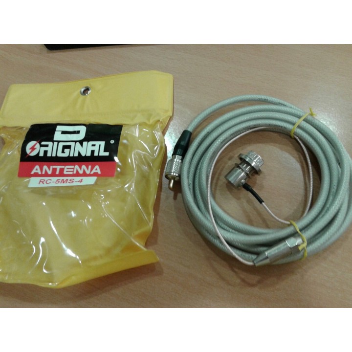 RC-5MB - CABLE DE 5 M. BASE PL. ACODADA CABLE BAJAS PERDIDAS.